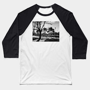 Melbourne by the Yarra Baseball T-Shirt